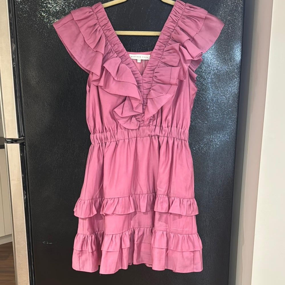 Endless Rose Pink Ruffled Tiered Dress